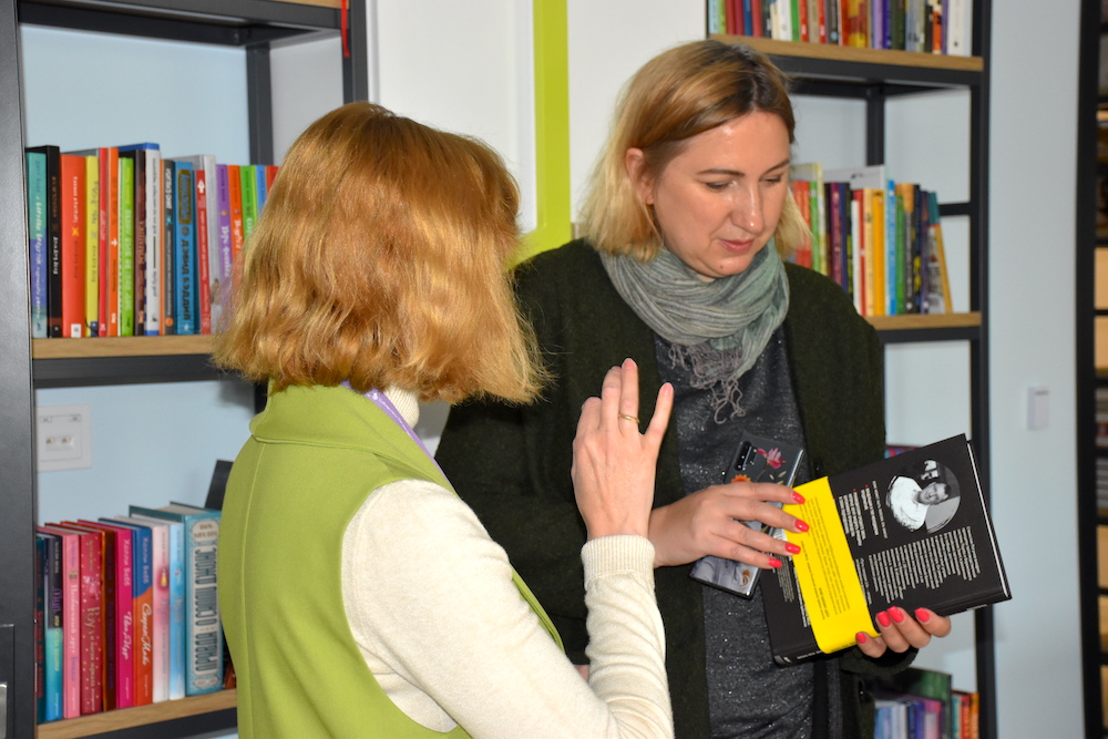 Библиотеку на Карповке посетили коллеги ЦБС Фрунзенского района