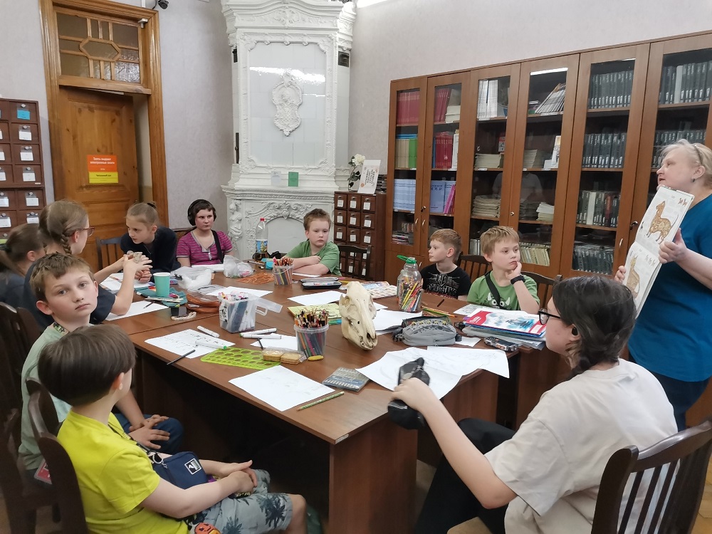Мастерская комиксов продолжают свою работу в Библиотеке Гайдара