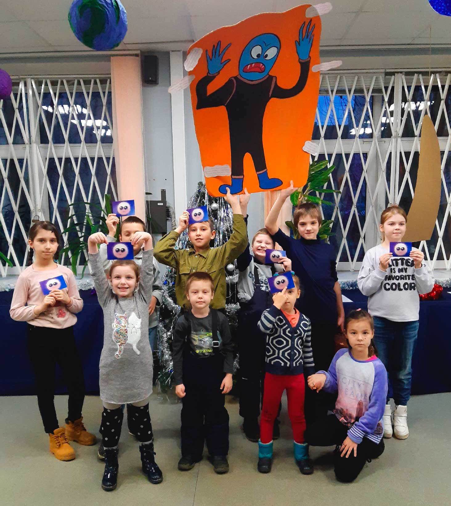 Постер для новости &laquo;Новогодние события в библиотеке на Карповке&raquo;