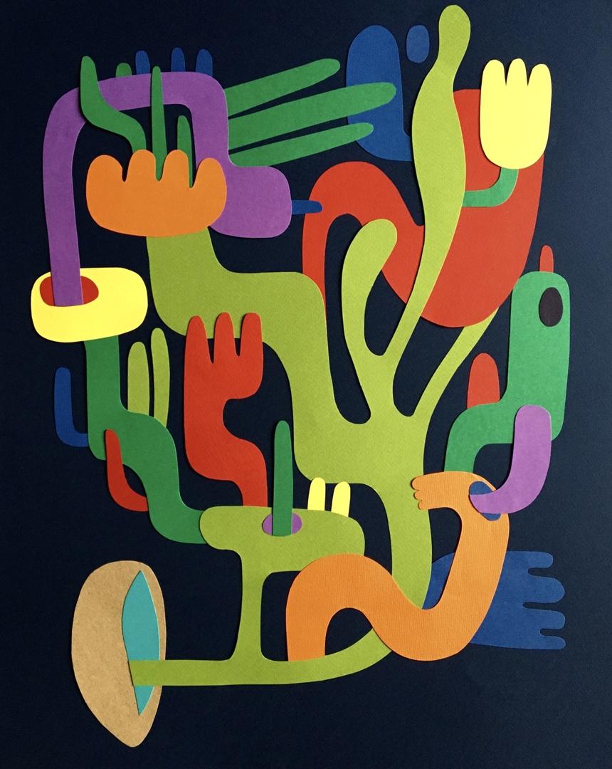 Постер для новости &laquo;В Центральной районной детской библиотеке открылась выставка петербуржского художника «СНЫ 2D»&raquo;