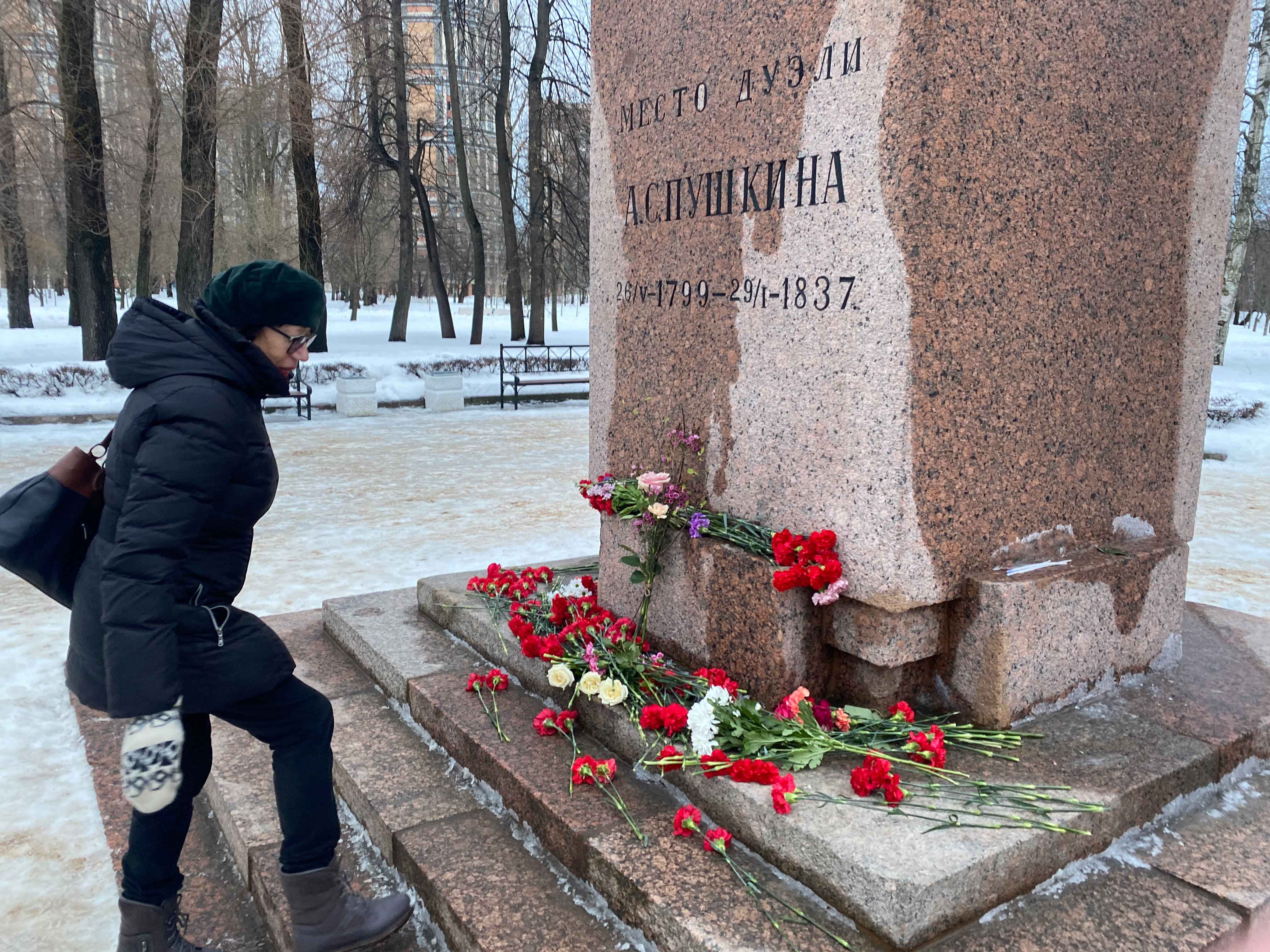 Библиотека Ленина пригласила читателей на прогулку к месту последней дуэли Пушкина
