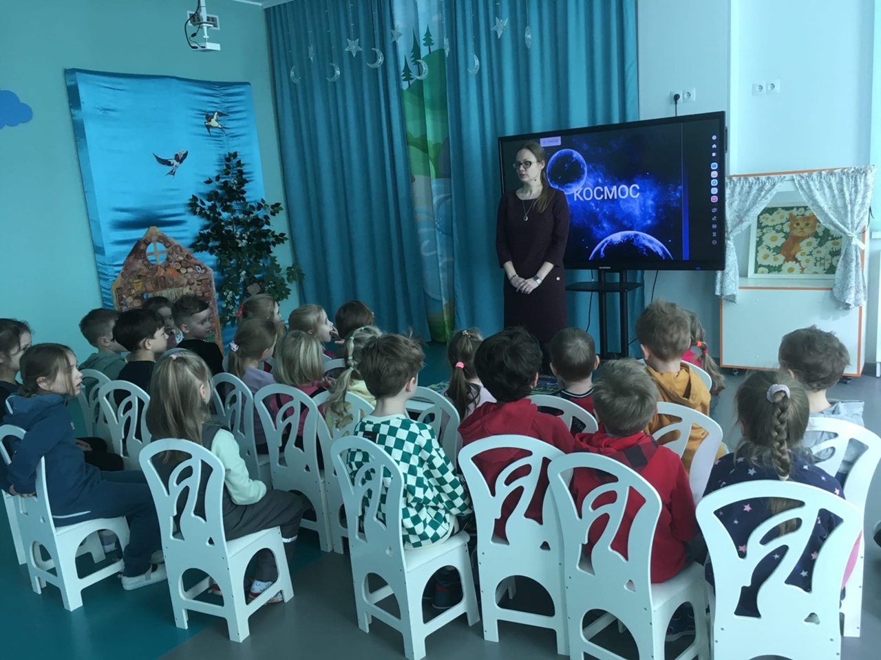 Постер для новости &laquo;Дошколята прикоснулись к звёздам&raquo;