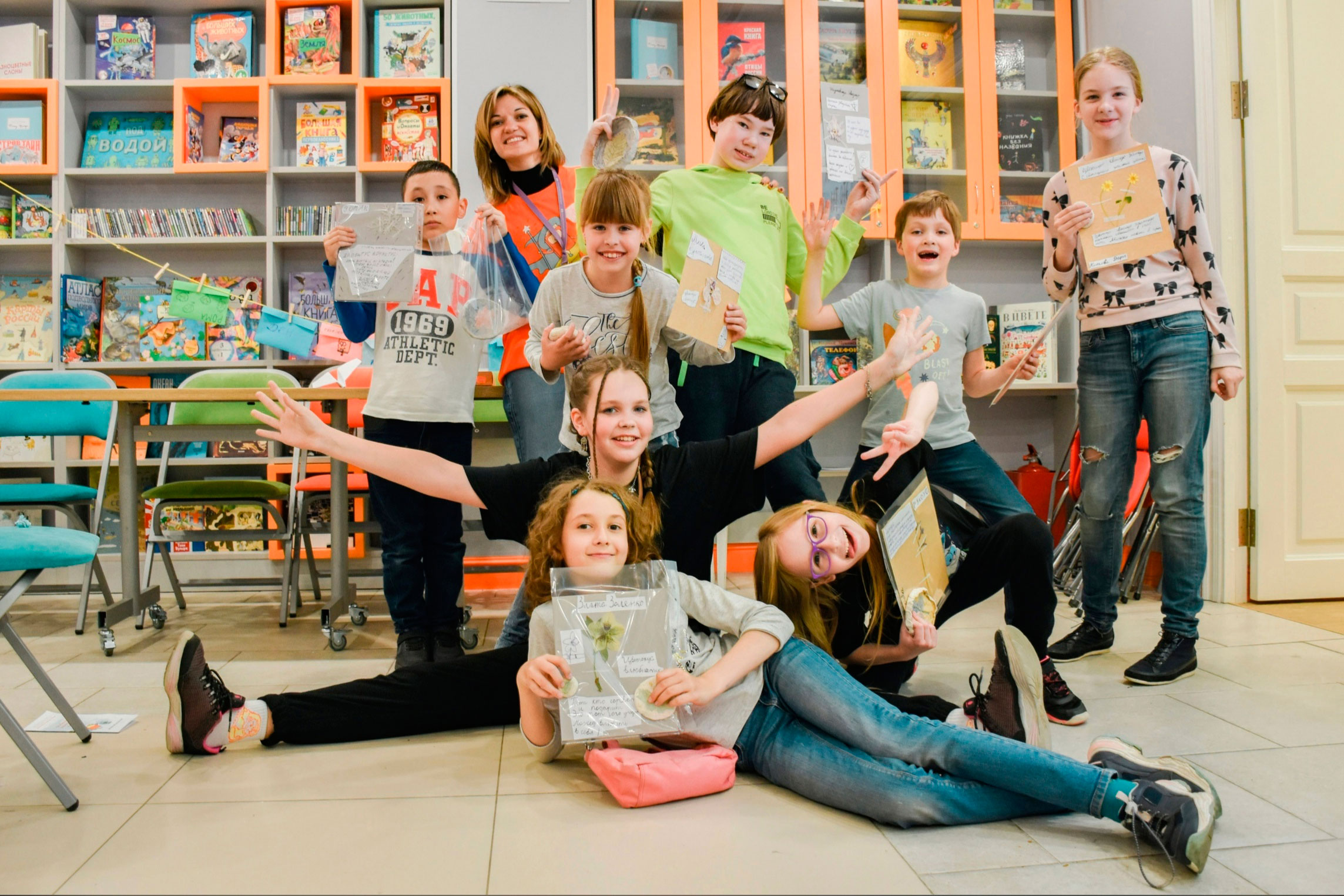 Постер для новости &laquo;Инклюзивный летний городской лагерь «Книжная Вселенная» в Библиотеке книжных героев&raquo;