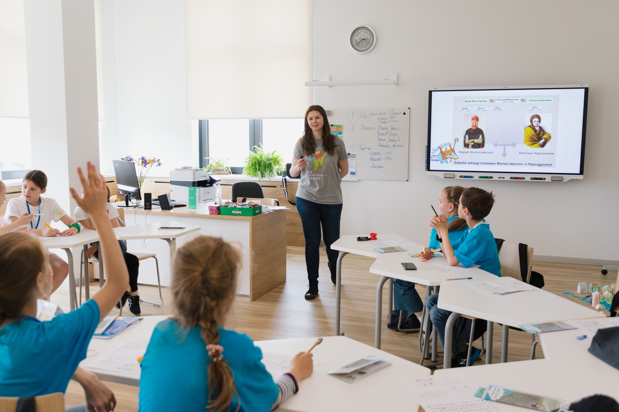 Постер для новости «Библиотека книжных героев приняла участие в молодёжном профориентационном форуме «Наноград»»