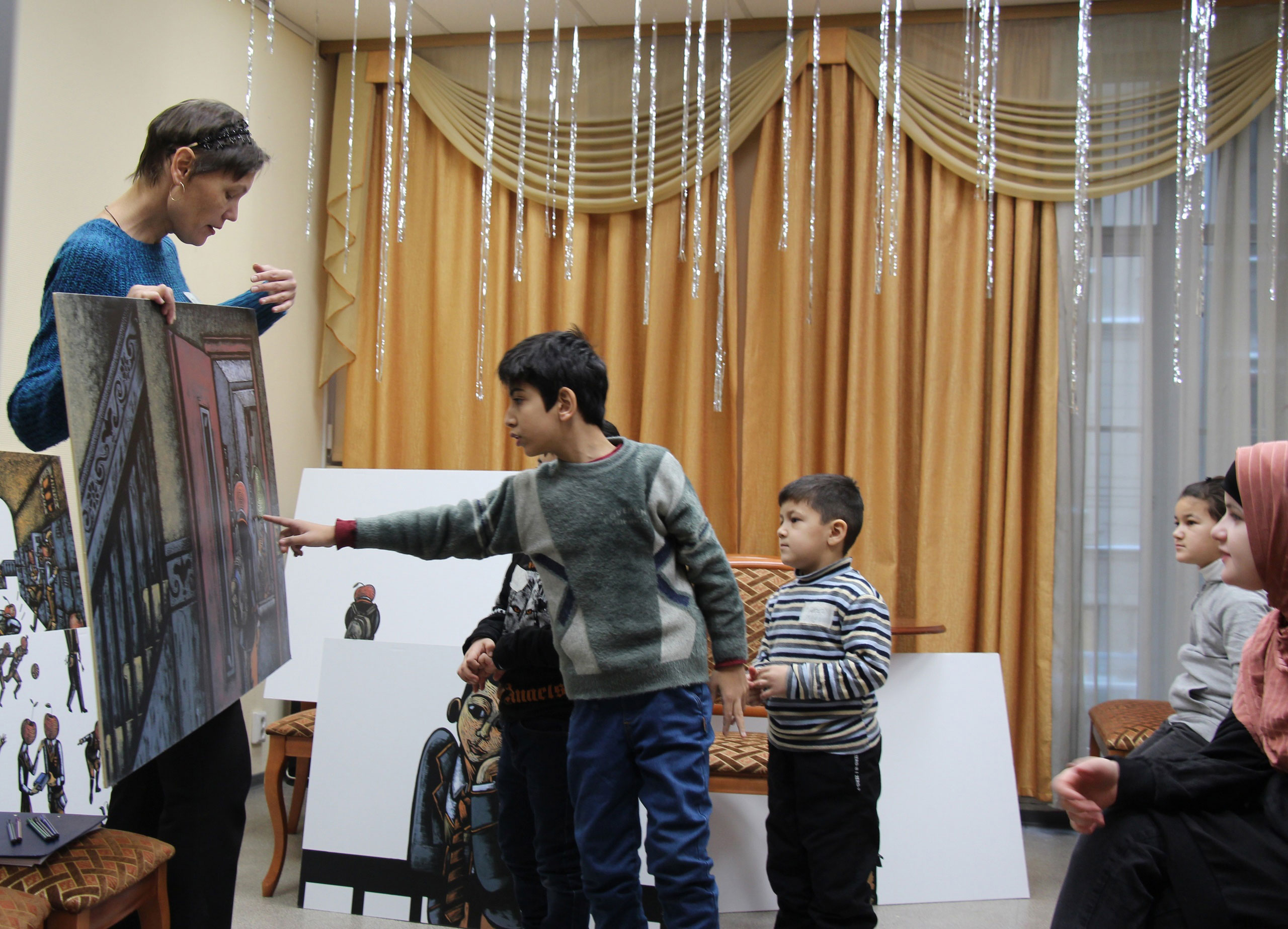 Постер для новости «Языковая смена с детьми трудовых мигрантов»