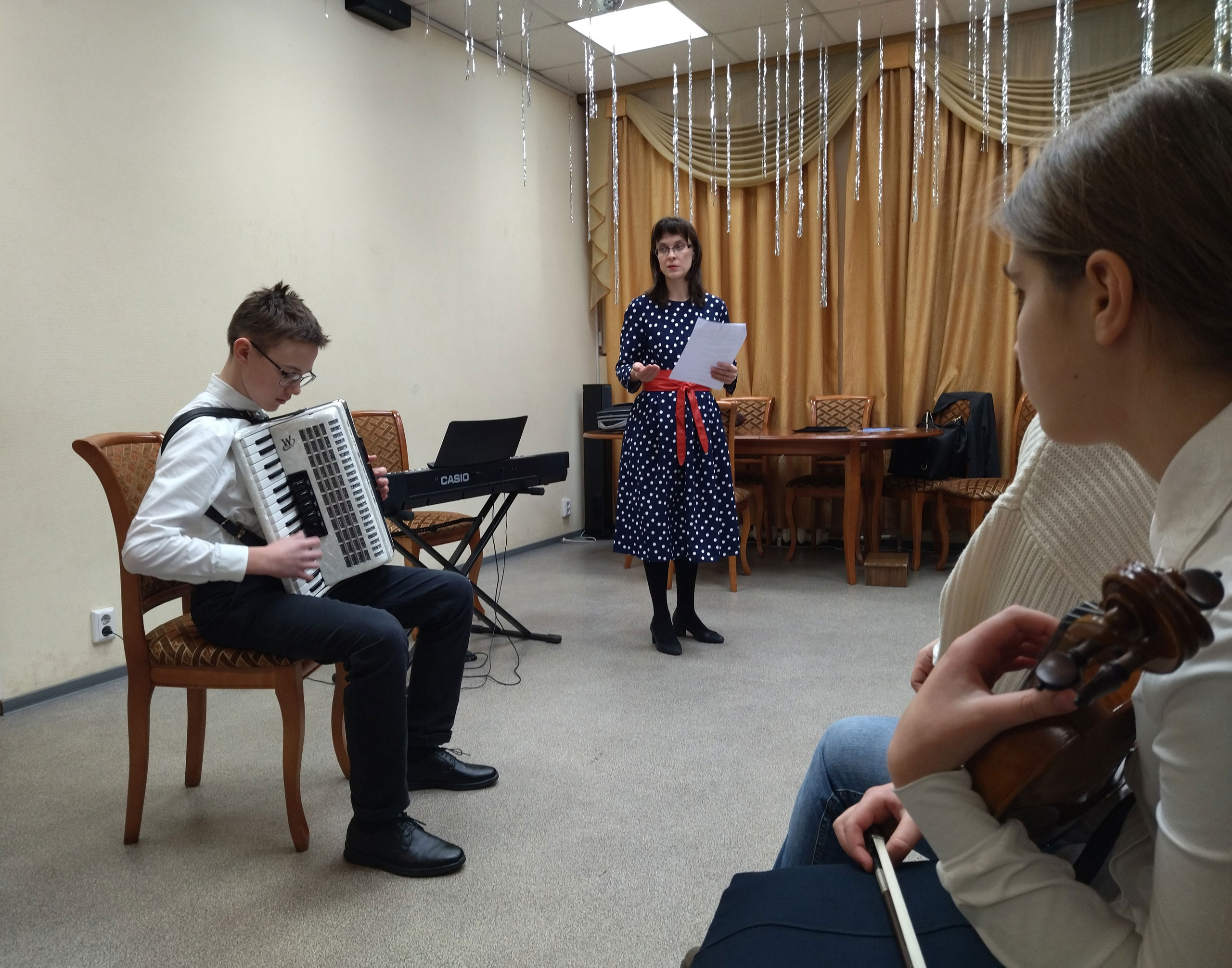 Постер для новости &laquo;Центральную детскую библиотеку района наполнили звуки музыки&raquo;