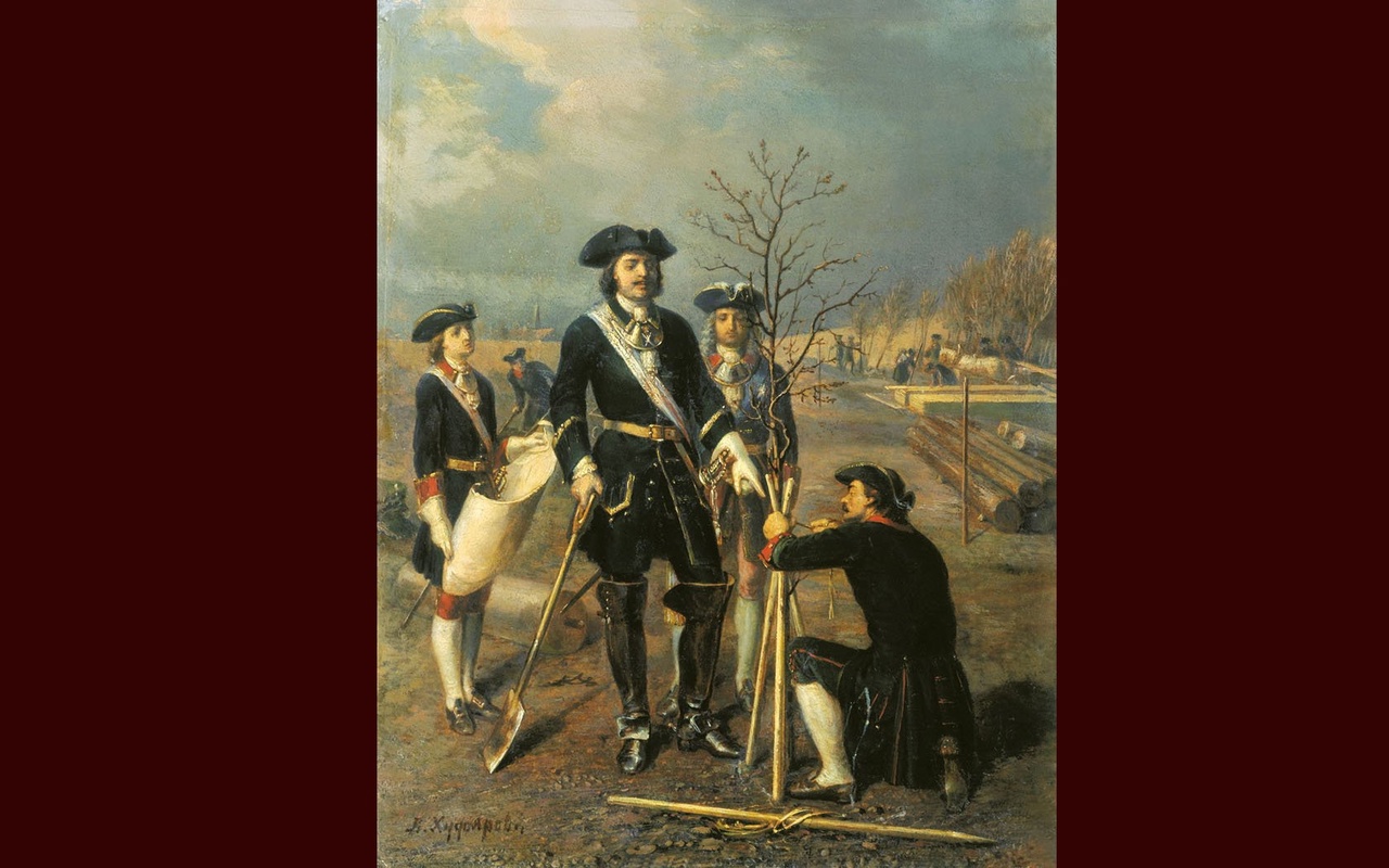 Постер для новости &laquo;Озеленение Петербурга&raquo;