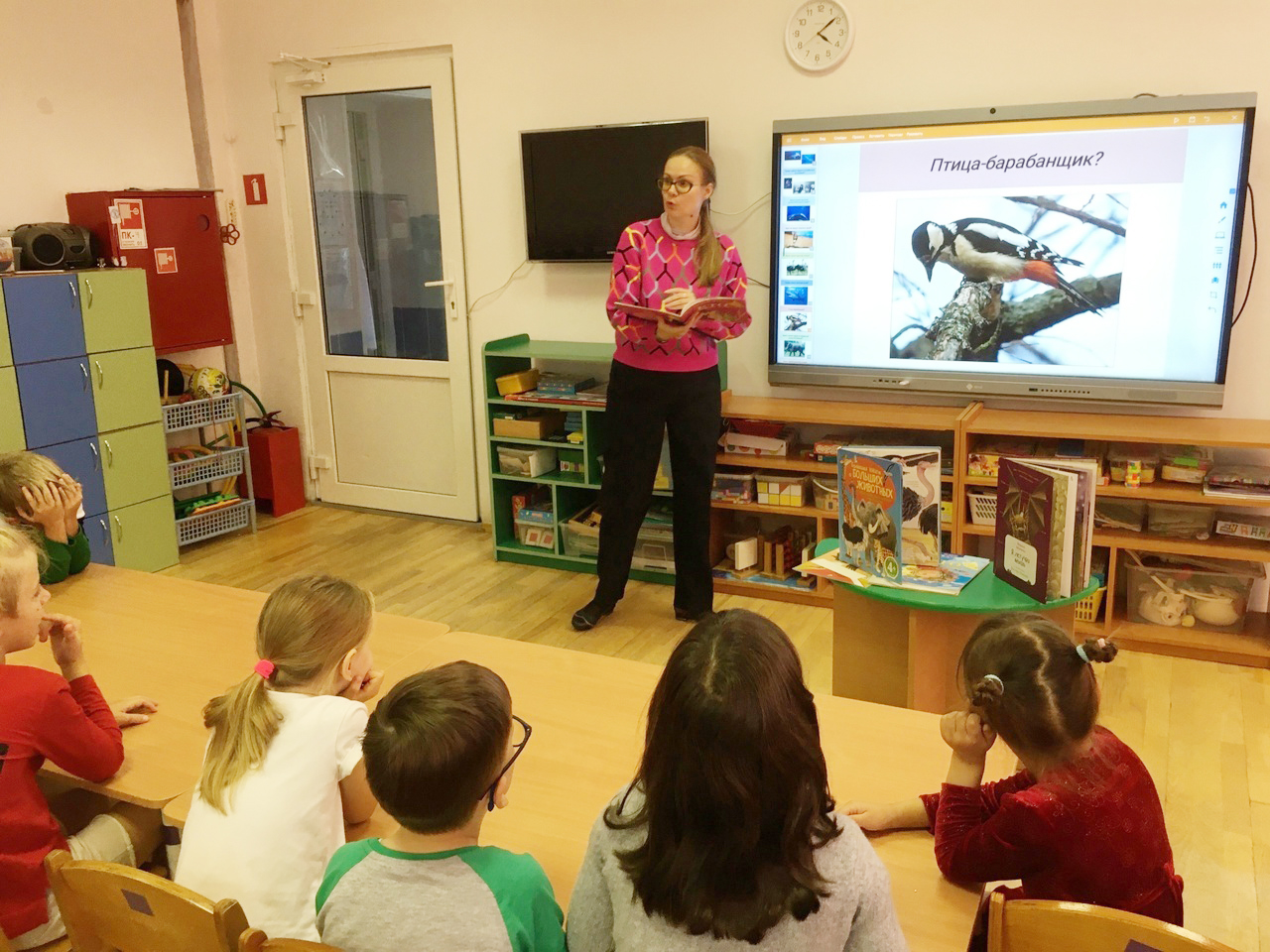 Постер для новости &laquo;Библиотекарь в гостях у детского сада&raquo;