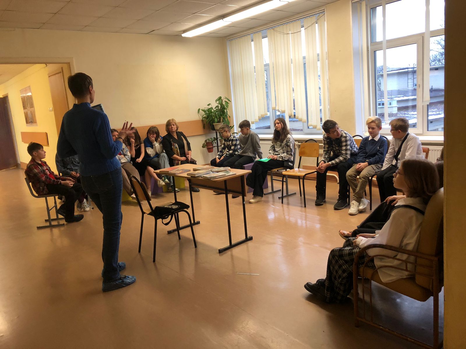 Постер для новости &laquo;Центральная детская библиотека встретилась с читателями из школы-интерната&raquo;