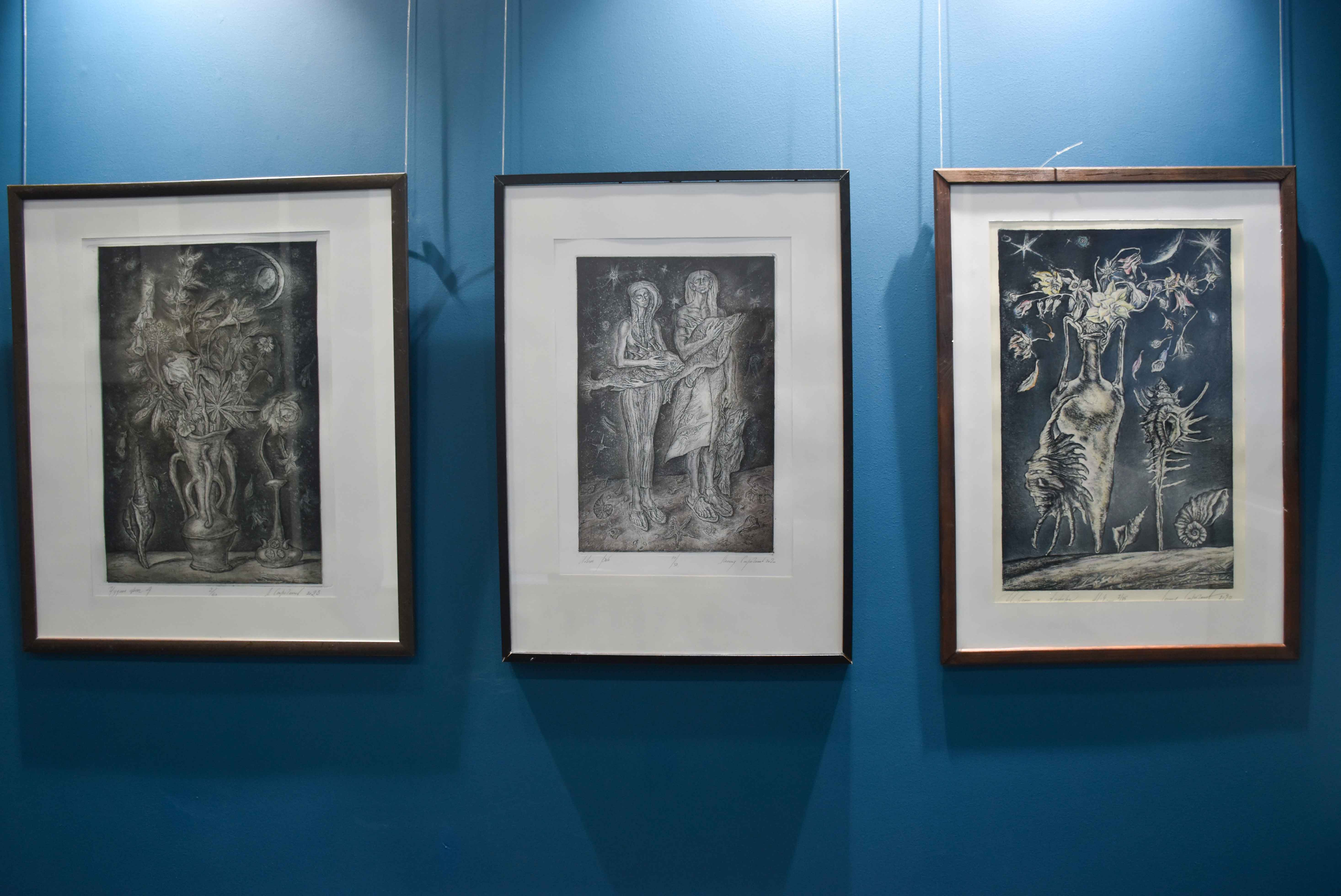 Постер для новости «Выставка художника Леонида Строганова в библиотеке»