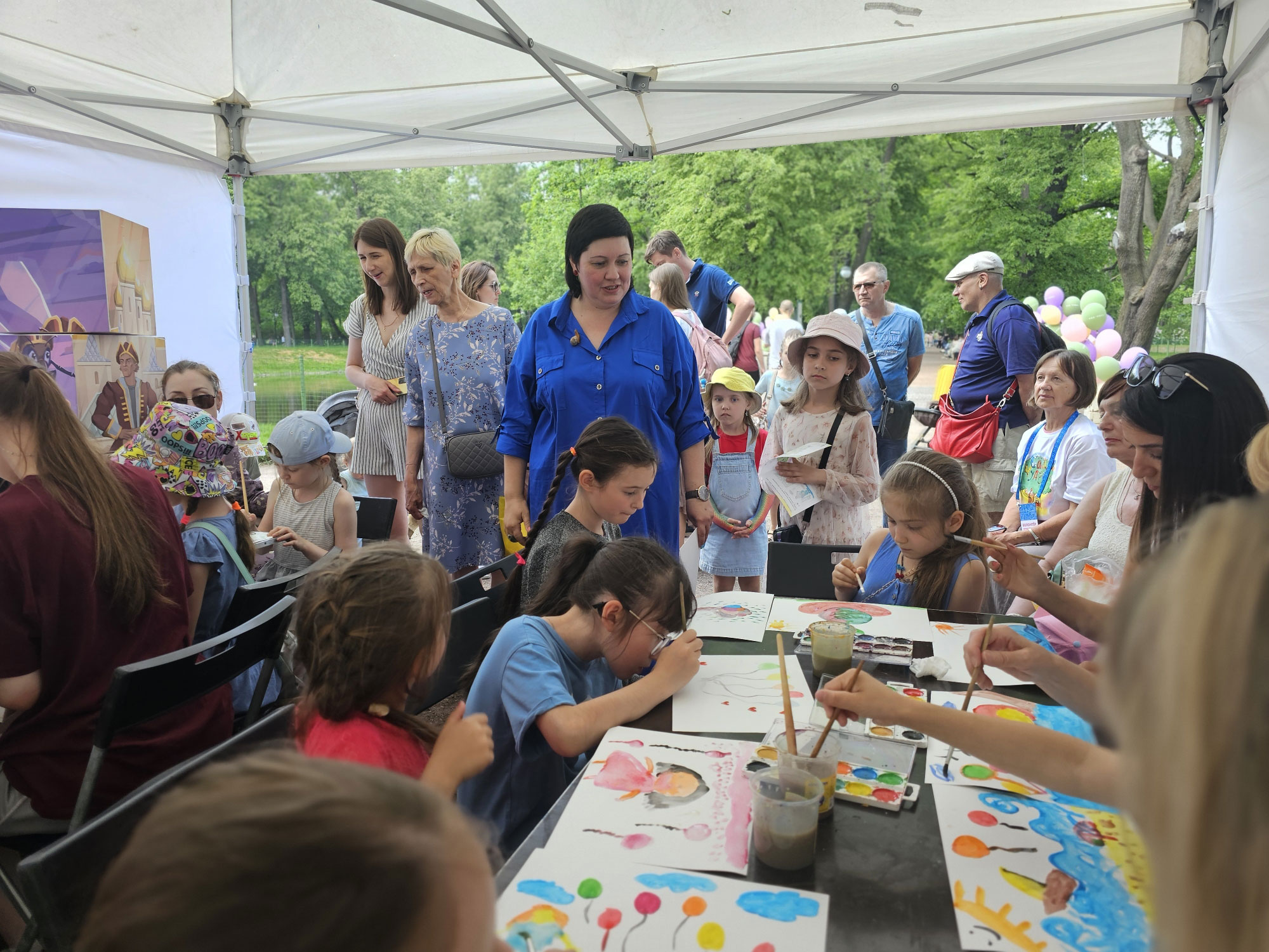 Постер для новости «В Михайловском саду Русского музея прошел праздник ко Дню защиты детей — «Сад чудес»»