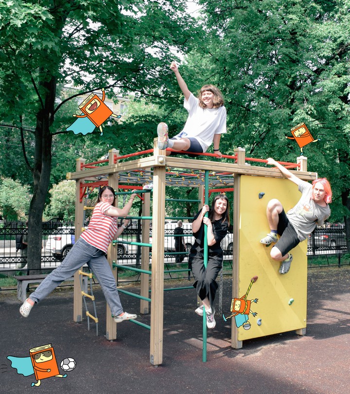 Постер для новости &laquo;Библиотека книжных героев приглашает на Марафон книжных зарядок&raquo;