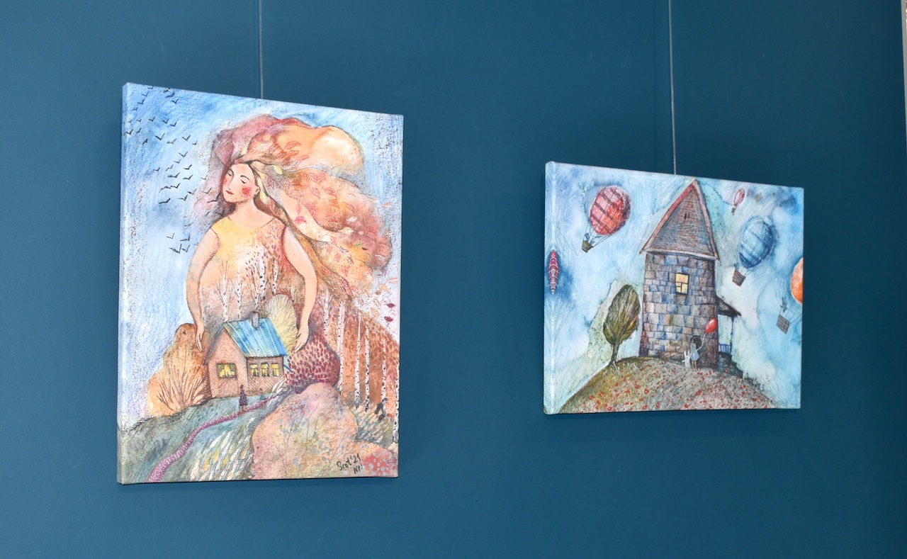 Постер для новости &laquo;В Библиотеке на Карповке открылась выставка «Берегиня»&raquo;