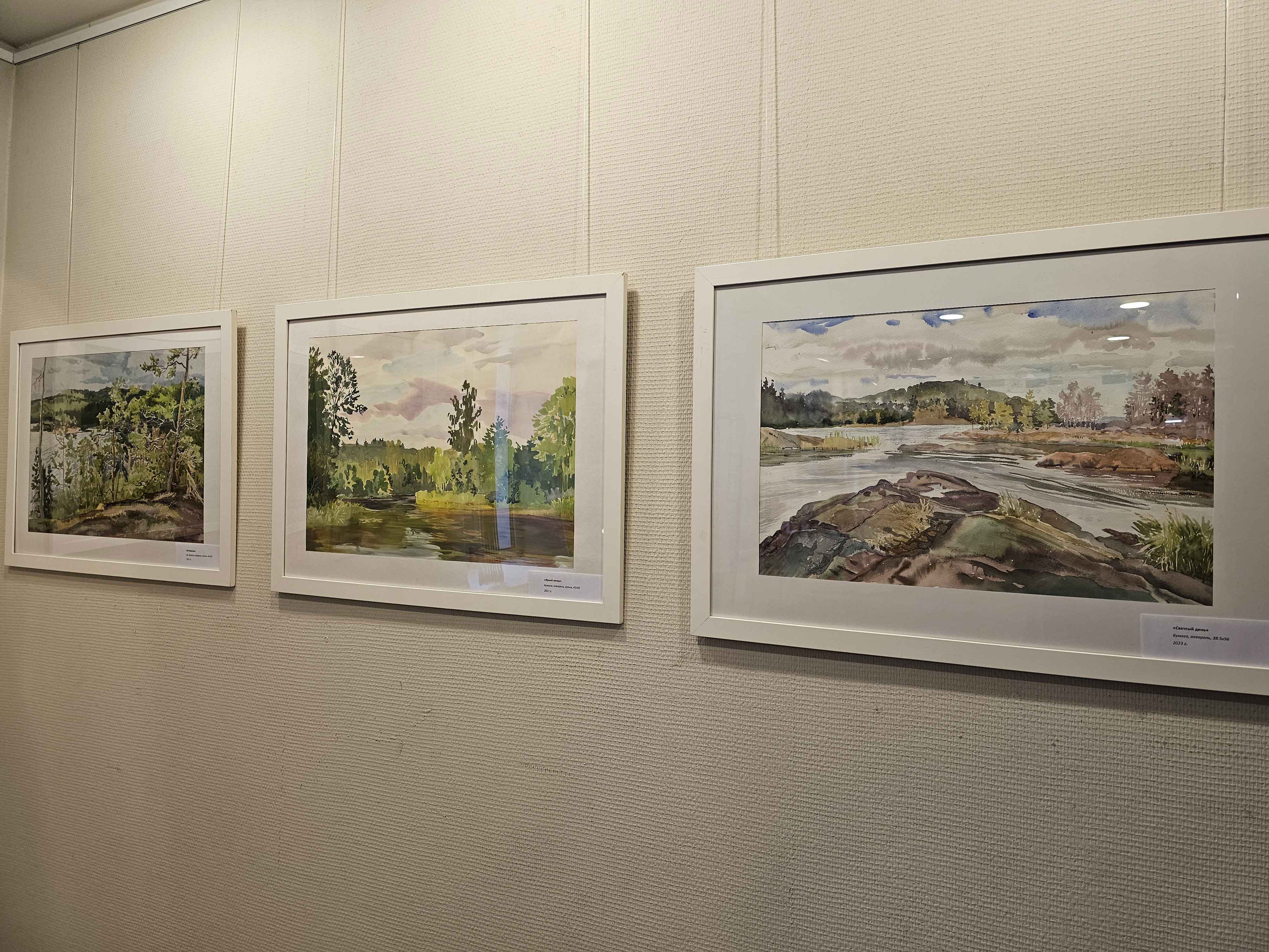 Постер для новости «Выставка графики и живописи «Пропорции цвета»»