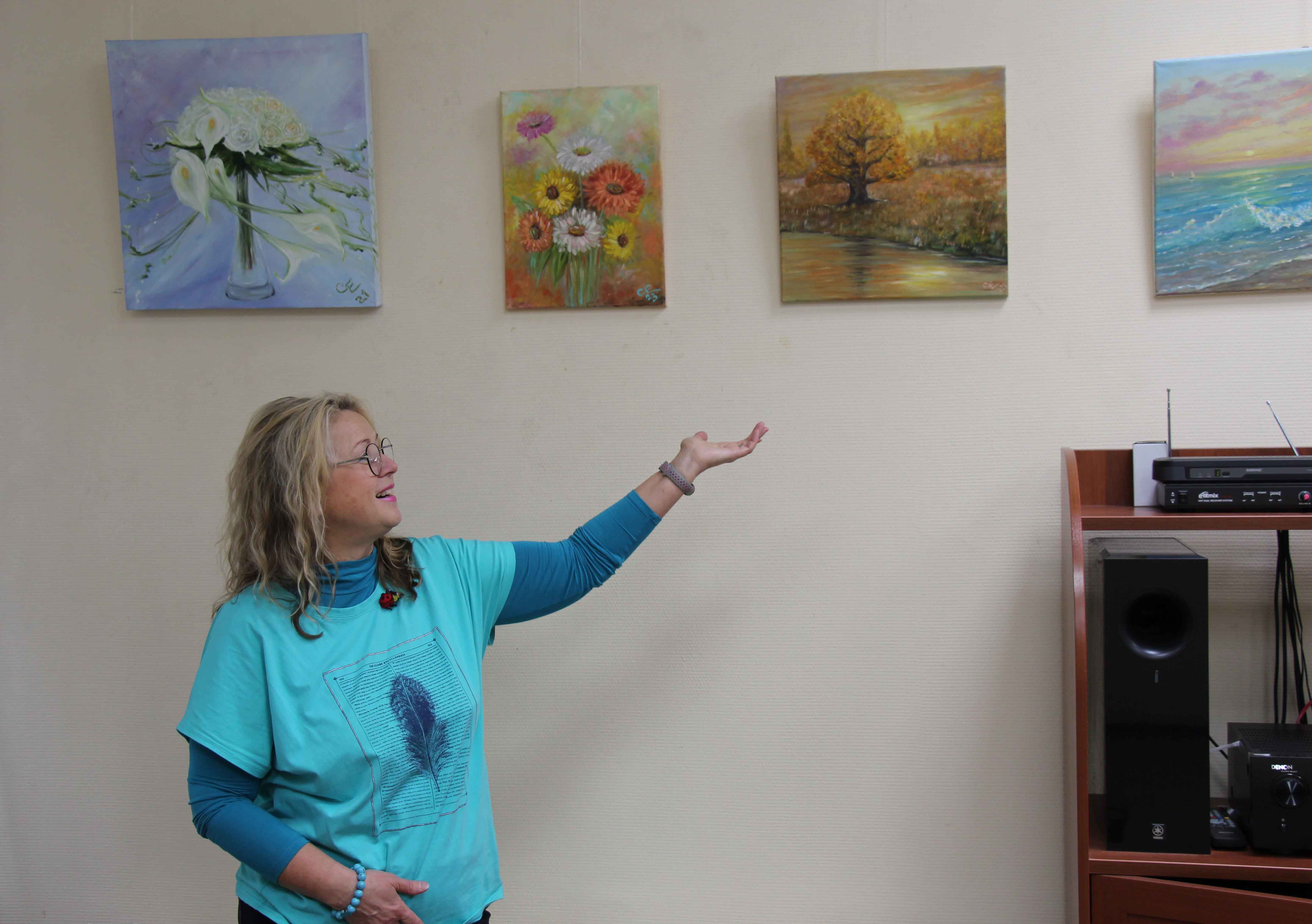 Постер для новости &laquo;В библиотеке открылась выставка художника&raquo;