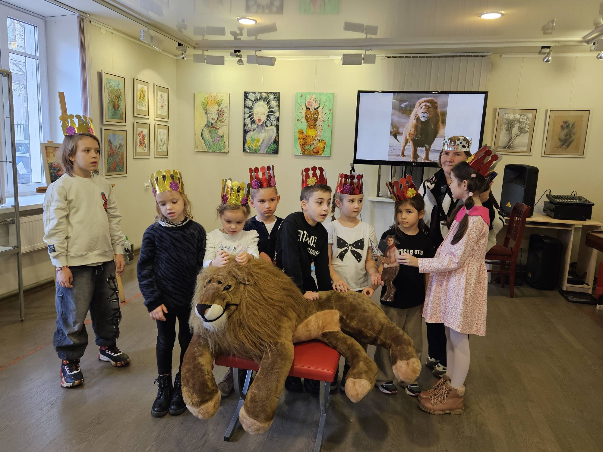 Постер для новости &laquo;В библиотеке Кировских островов сыграли в «Хроники Нарнии»&raquo;