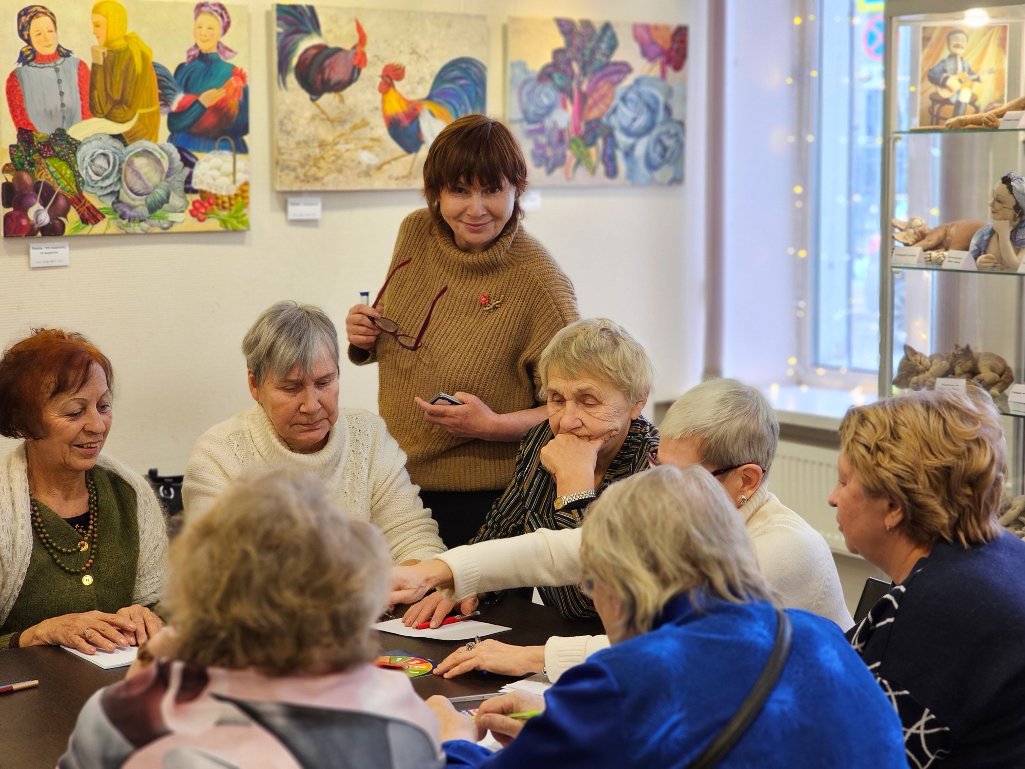 Постер для новости &laquo;В библиотеке Кировских островов прошла игротека для пожилых&raquo;