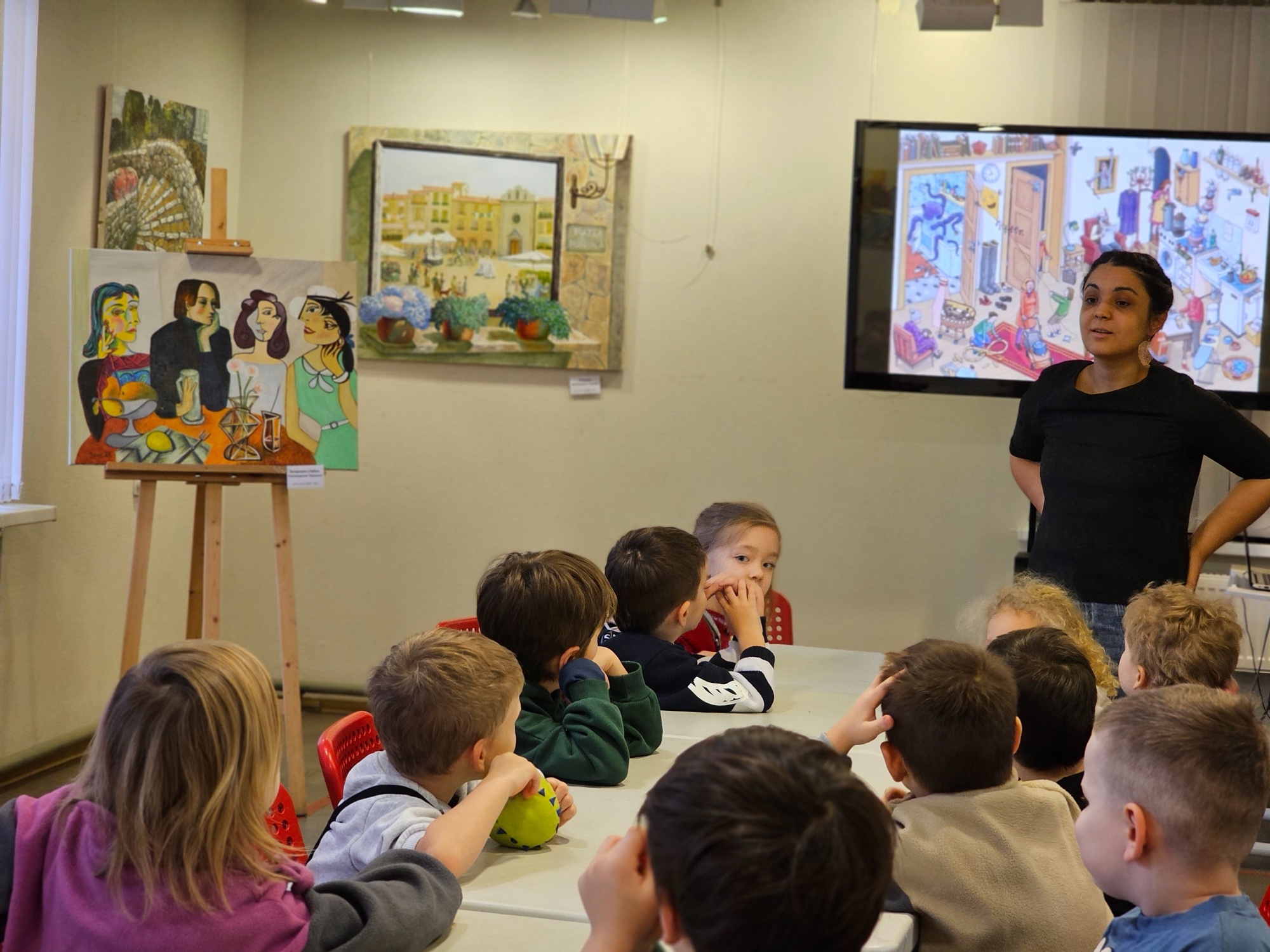 Постер для новости ««Словушки» в библиотеке Кировских островов»