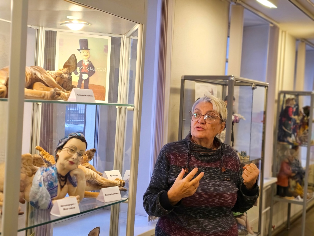 Постер для новости &laquo;В библиотеке школьники встретились с профессиональным кукольником&raquo;