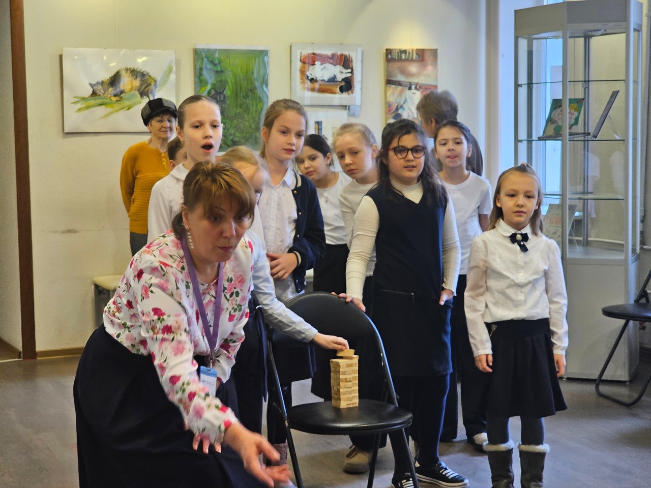 Постер для новости &laquo;В библиотеке Кировских островов закликали весну&raquo;