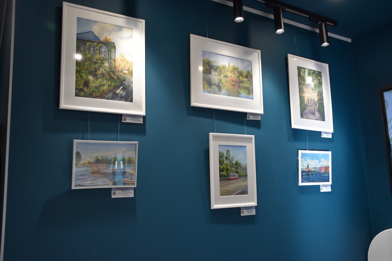 Постер для новости &laquo;Выставка Елены Маклаковой «Петербургские прогулки с акварелью»&raquo;