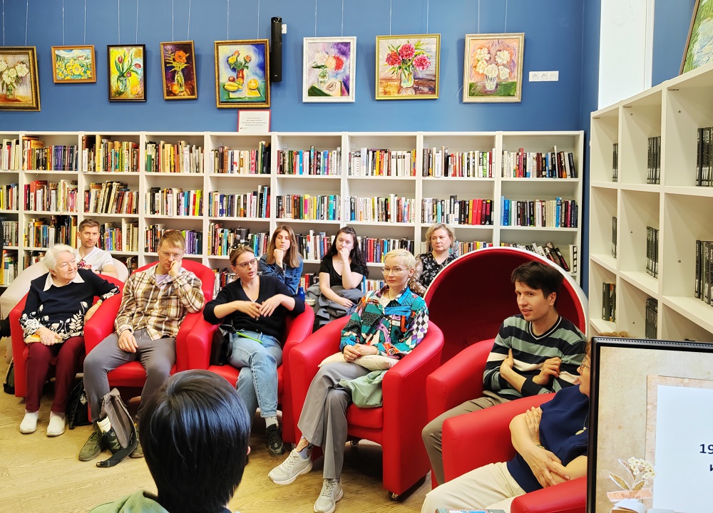 Постер для новости «В библиотеке имени В.И. Ленина говорили о метаромане Владимира Набокова «Дар»»