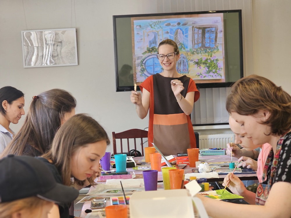 Постер для новости &laquo;Мастер-классы по правополушарному рисованию продолжаются&raquo;