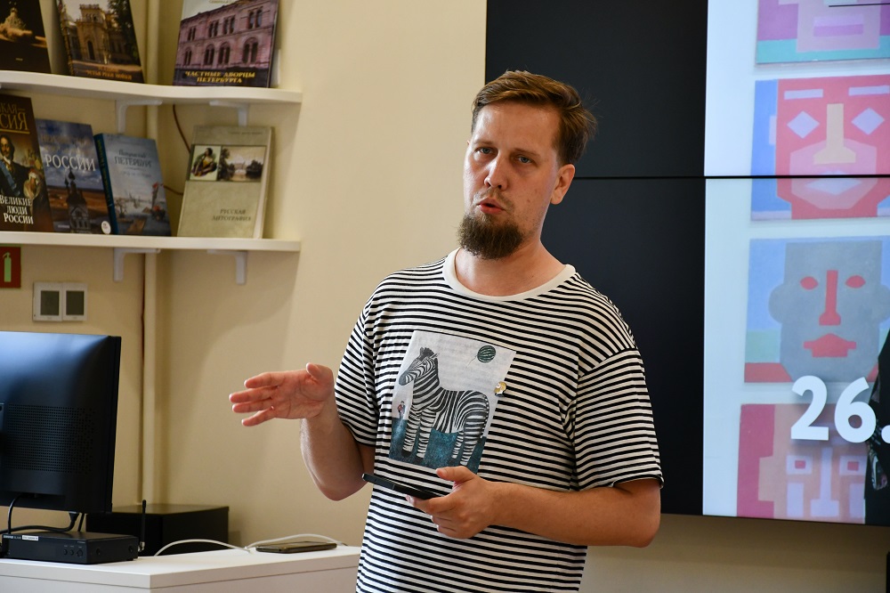 Постер для новости &laquo;Саратовский поэт с творческим визитом посетил библиотеку имени Ленина&raquo;