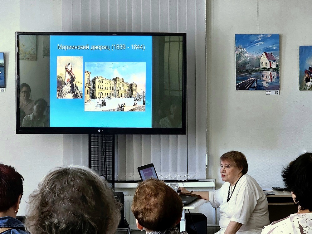 Постер для новости &laquo;О любимом архитекторе Императорского двора говорили в библиотеке Кировских островов&raquo;