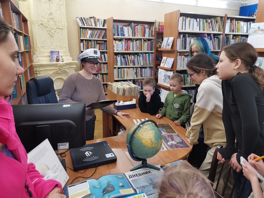 Постер для новости &laquo;Квест «Они открывали Арктику» прошёл в Юношеской библиотеке имени А.П. Гайдара&raquo;
