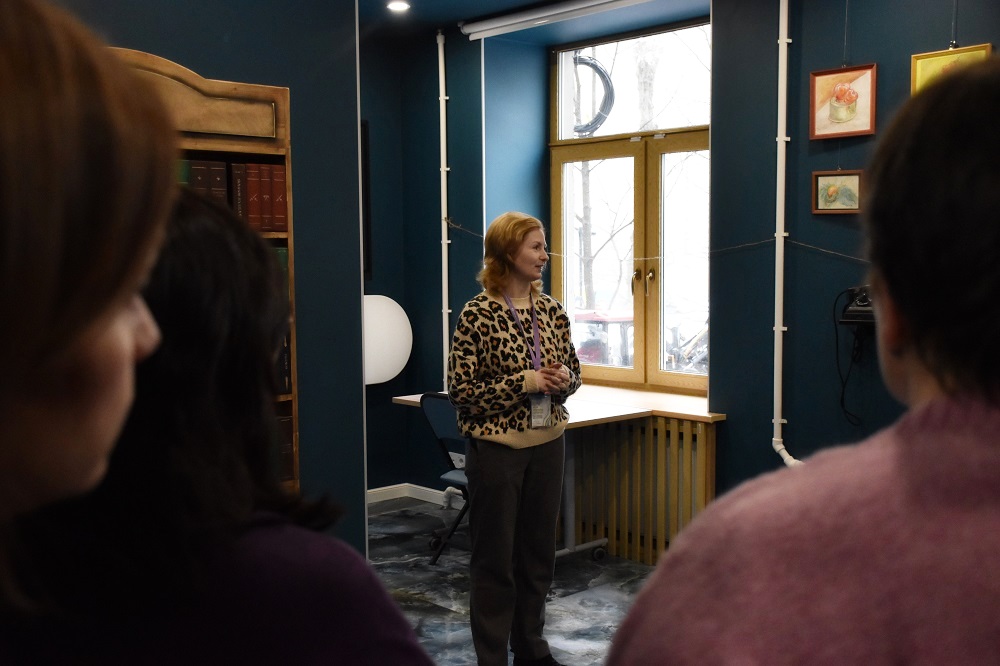 Постер для новости &laquo;Библиотеку на Карповке посетили школьные библиотеки города&raquo;