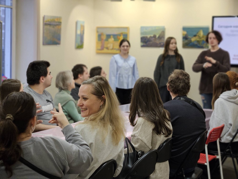 Постер для новости &laquo;Искусство в тишине: слышать сердцем&raquo;