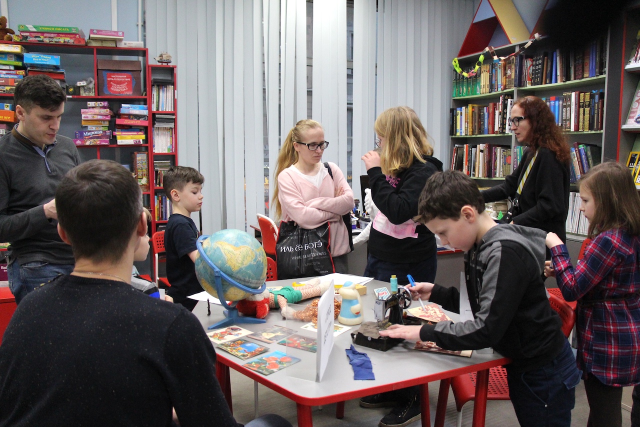 Юные читатели центральной районной детской библиотеки