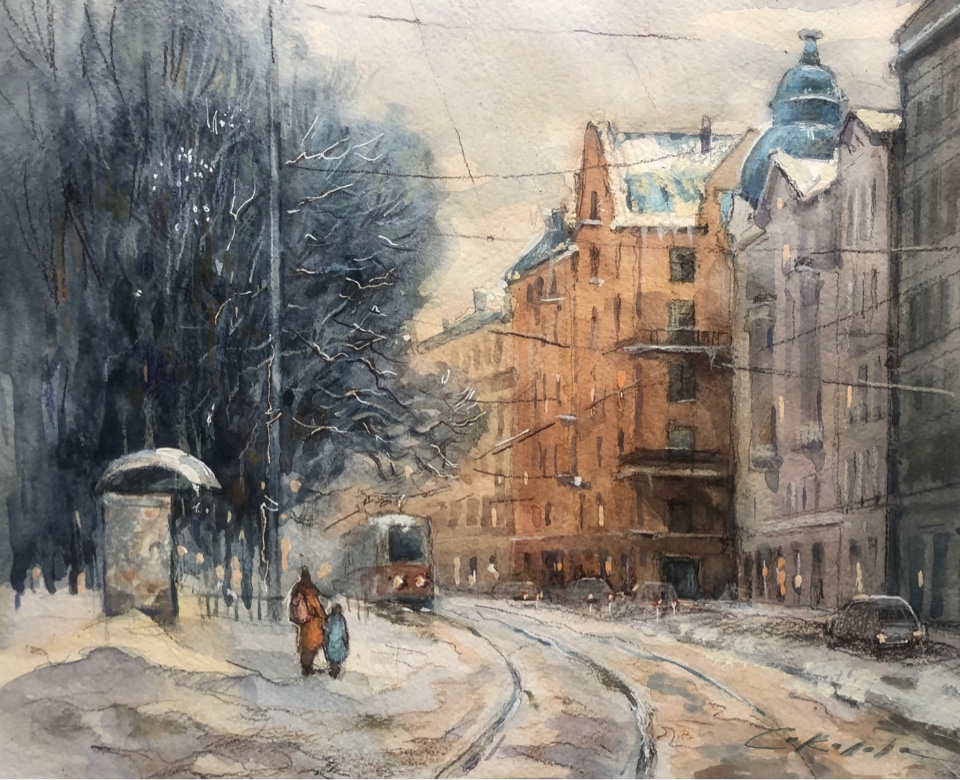 авторская выставка «Городские мотивы» Елизаветы Соколовой