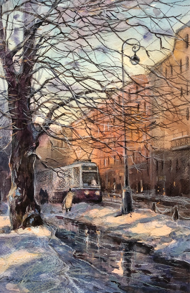 авторская выставка «Городские мотивы» Елизаветы Соколовой