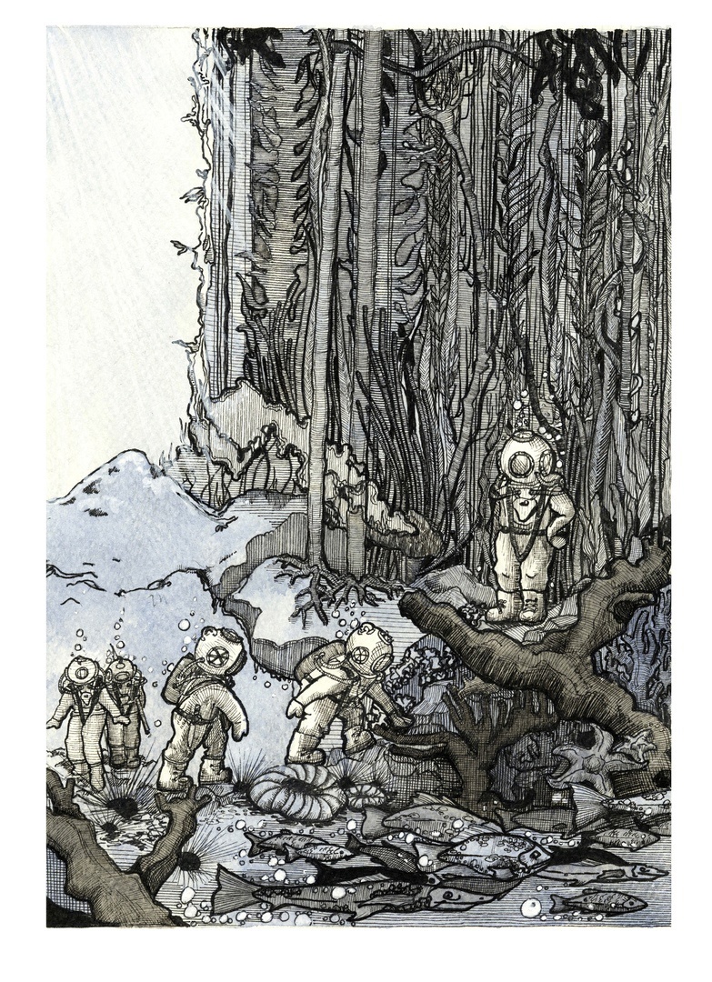 Картина петербургского художника Анастасии Красавиной