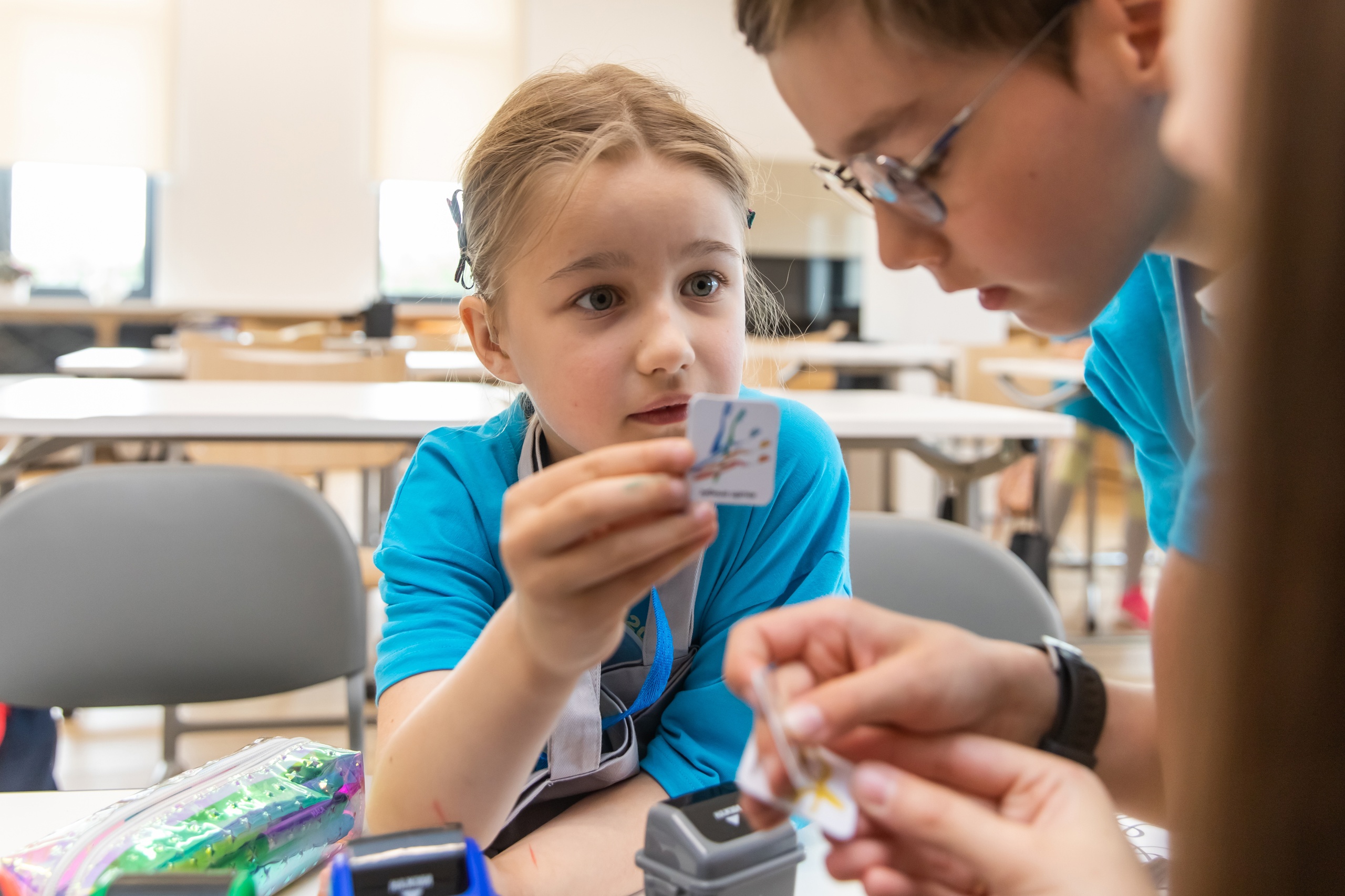 Библиотека книжных героев приняла участие в молодёжном профориентационном форуме «Наноград», который в этом году проходил на площадке «Газпром школы Санкт-Петербург»