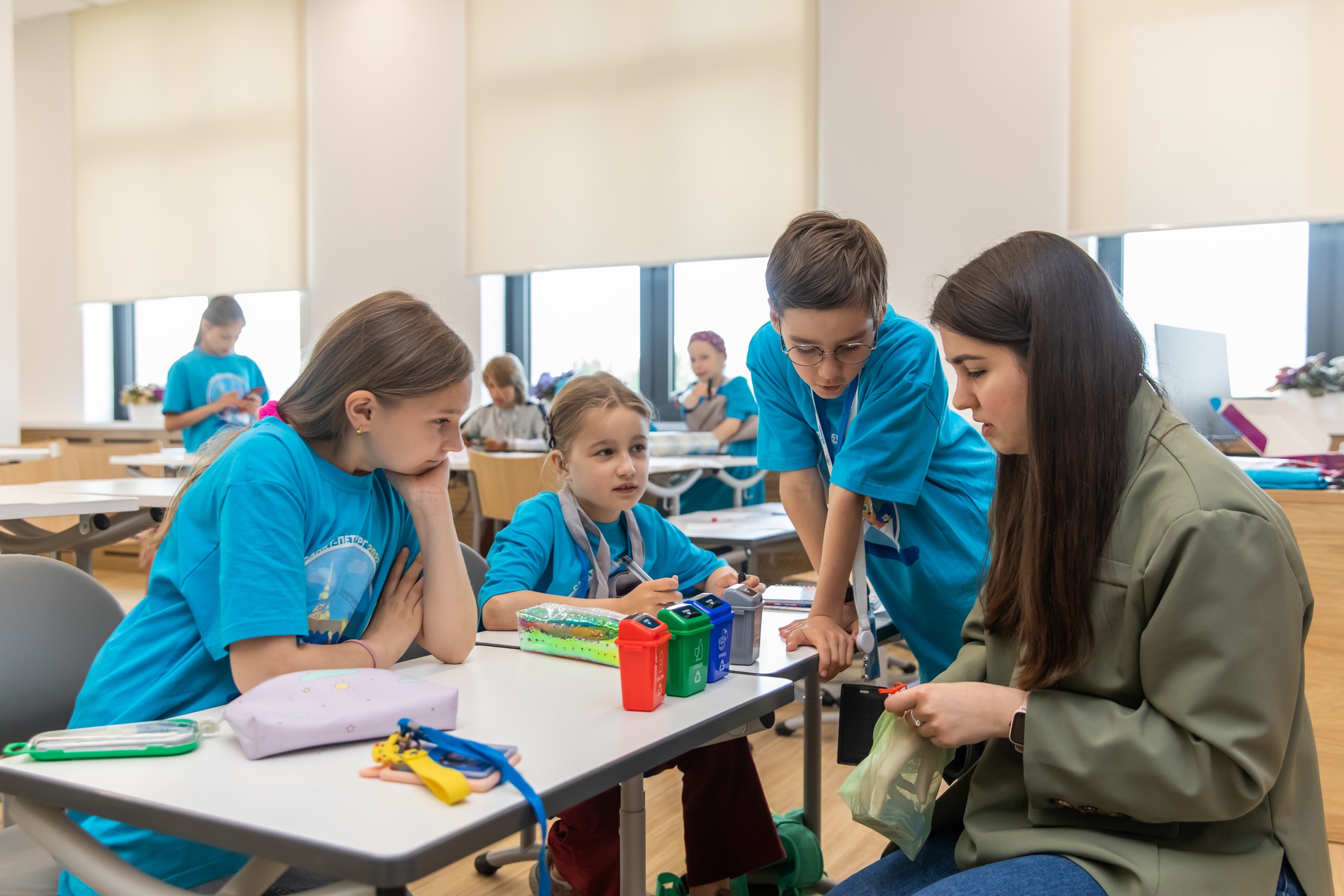 Библиотека книжных героев приняла участие в молодёжном профориентационном форуме «Наноград», который в этом году проходил на площадке «Газпром школы Санкт-Петербург»