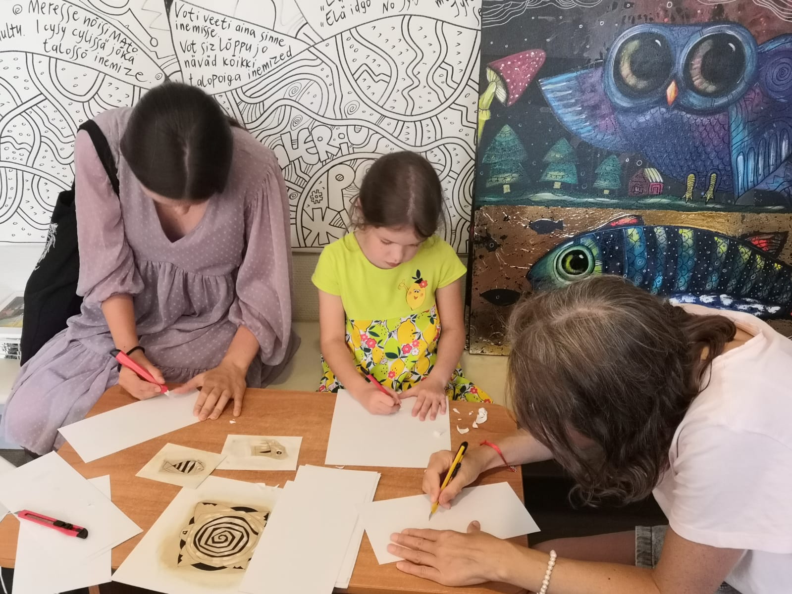 Валериус (Валерий Иванов) - член Союза художников и известный мастер живописи в стиле этно-инфанс. В настоящее время художник работает над проектом «Народ земли», посвященным сохранению культурного наследия народа Водь.