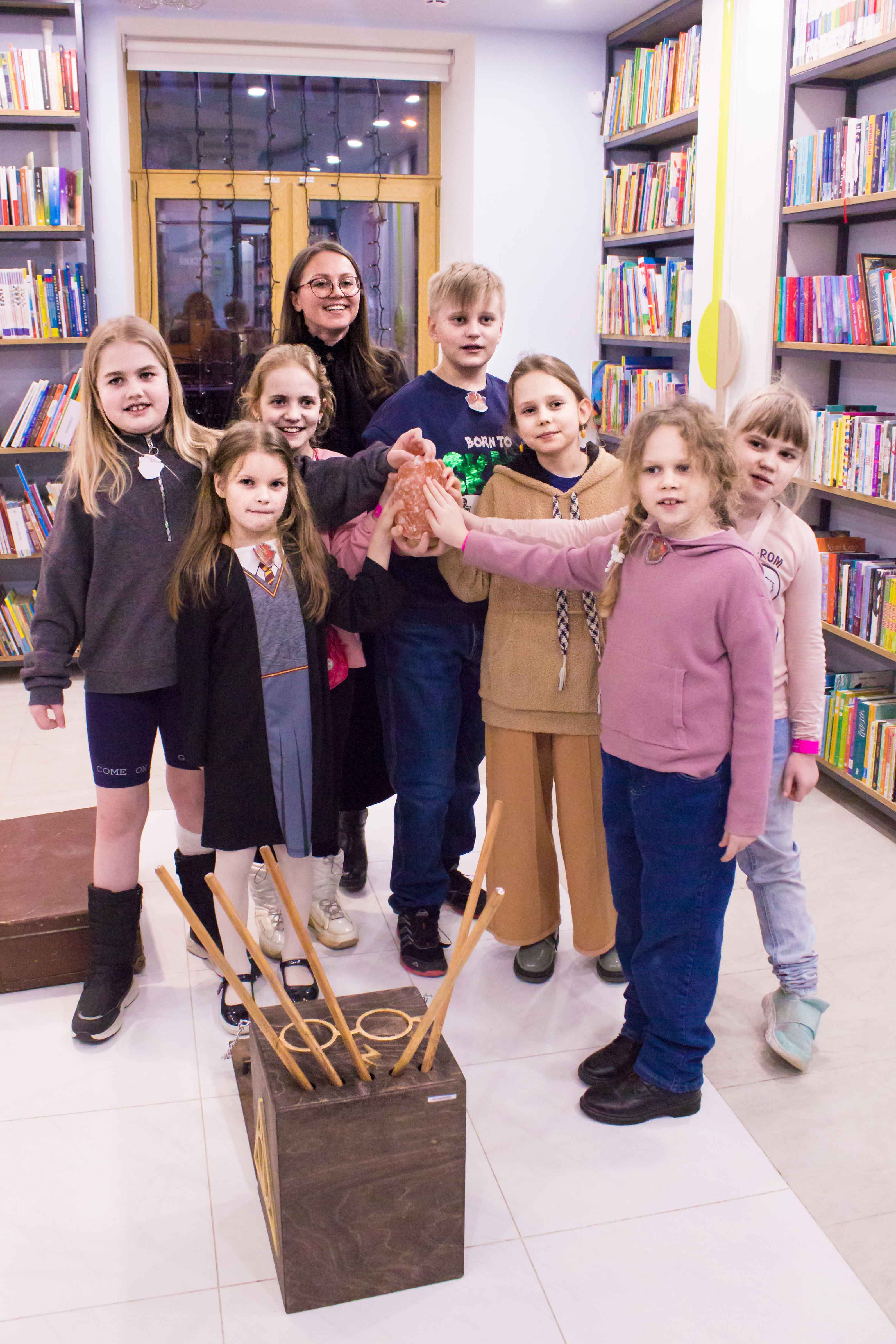 2 февраля 2023 года в Библиотеках Петроградской стороны прошла акция «Ночь Гарри Поттера» по мотивам книг Джоан Роулинг