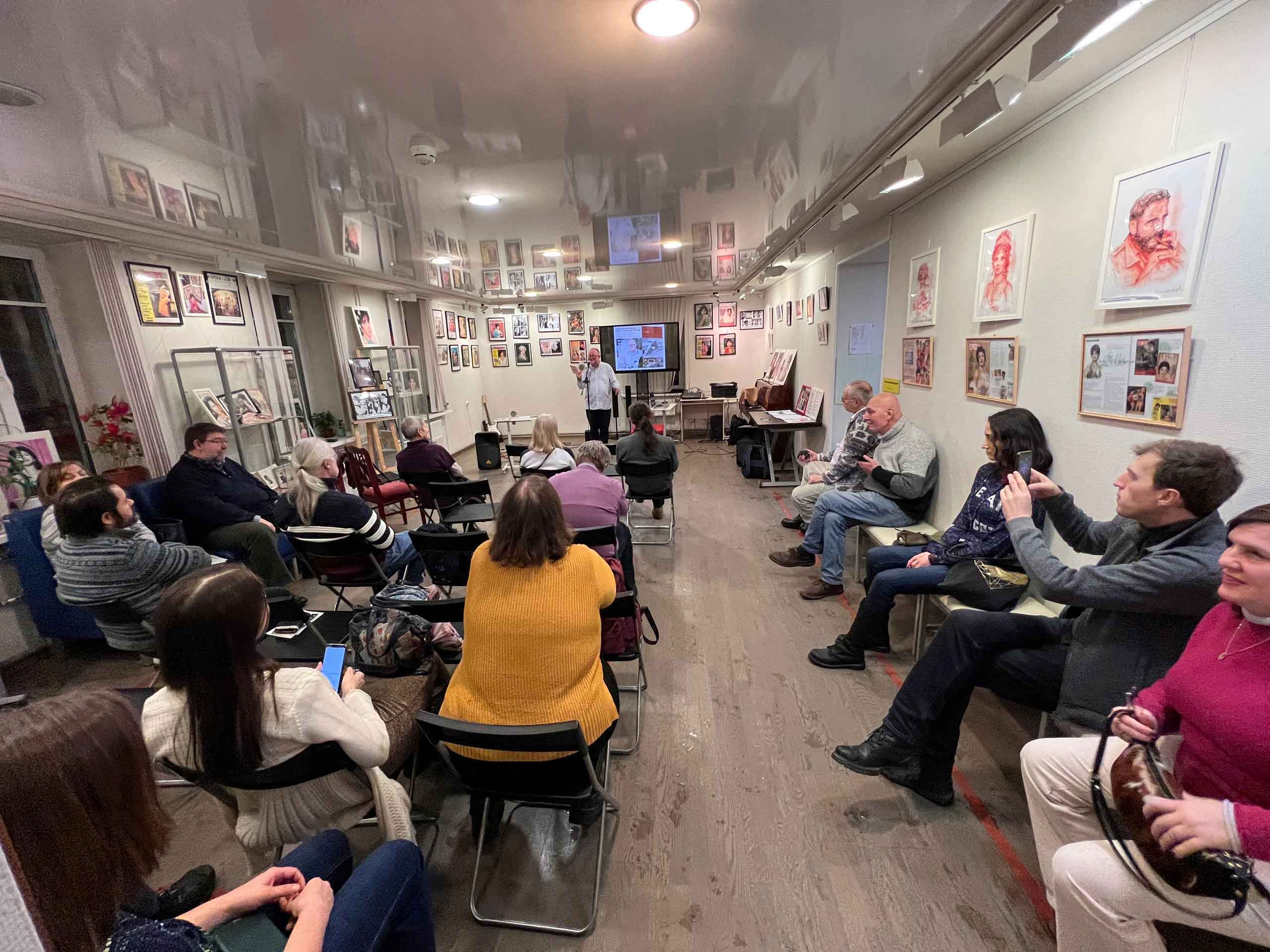 Творческий вечер Германа Титова в Библиотеке Кировских островов