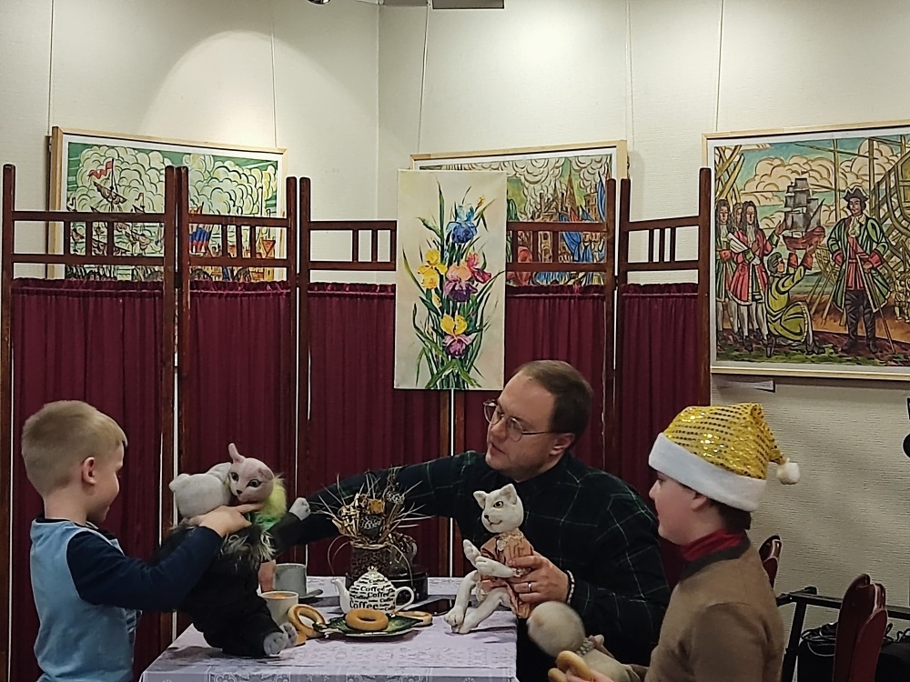 Театр Сказки в Библиотеке Кировских островов