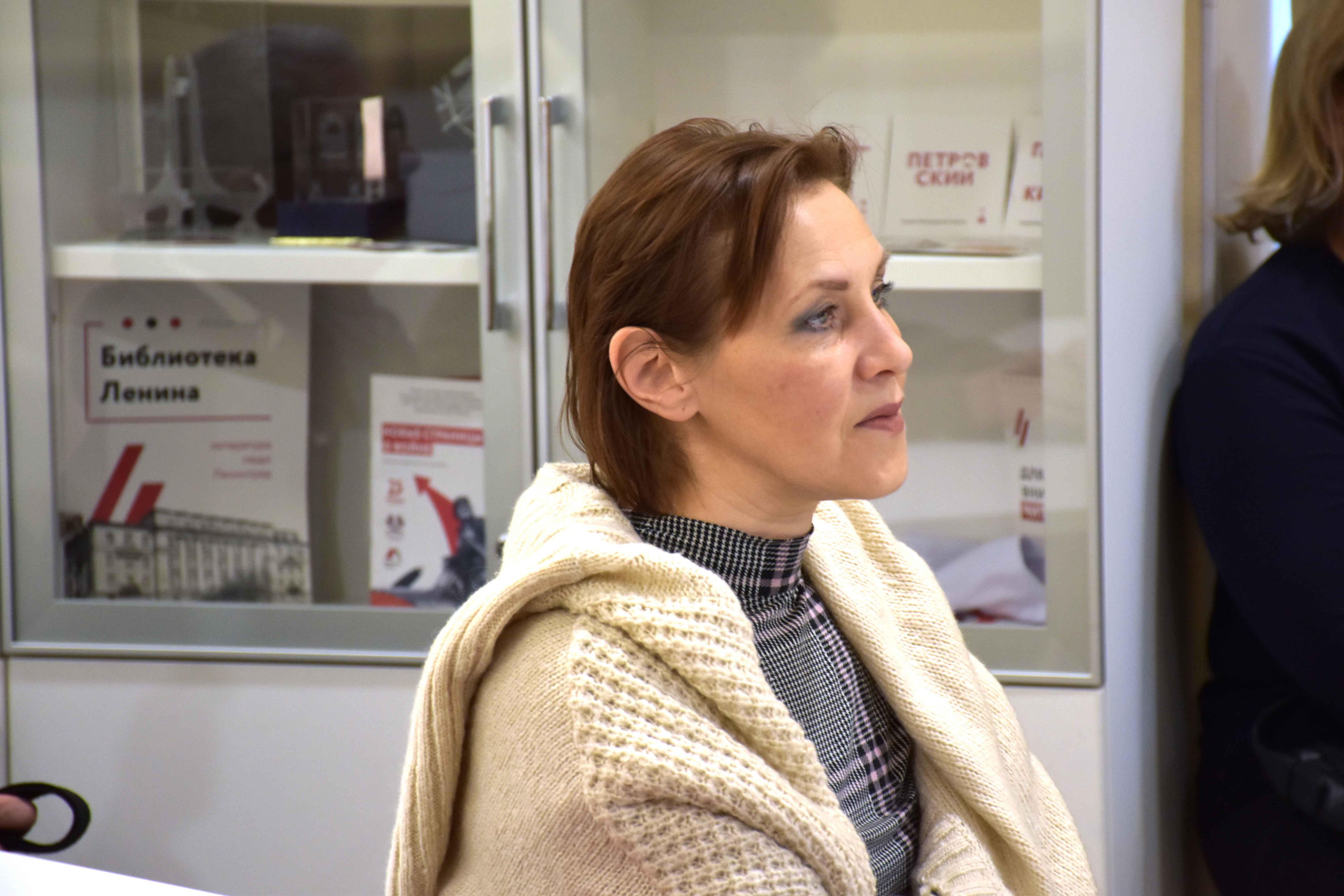 В библиотеке прошёл показ и обсуждение короткометражного фильма