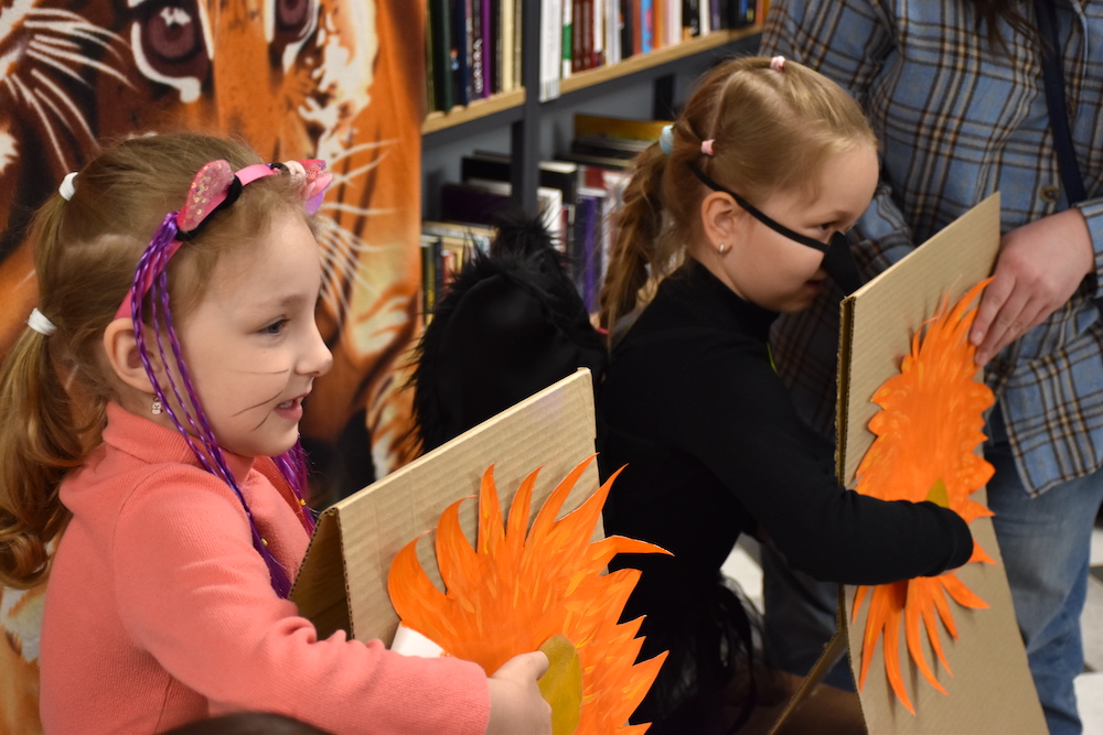 «Сафари-вечеринка» в библиотеке на Карповке