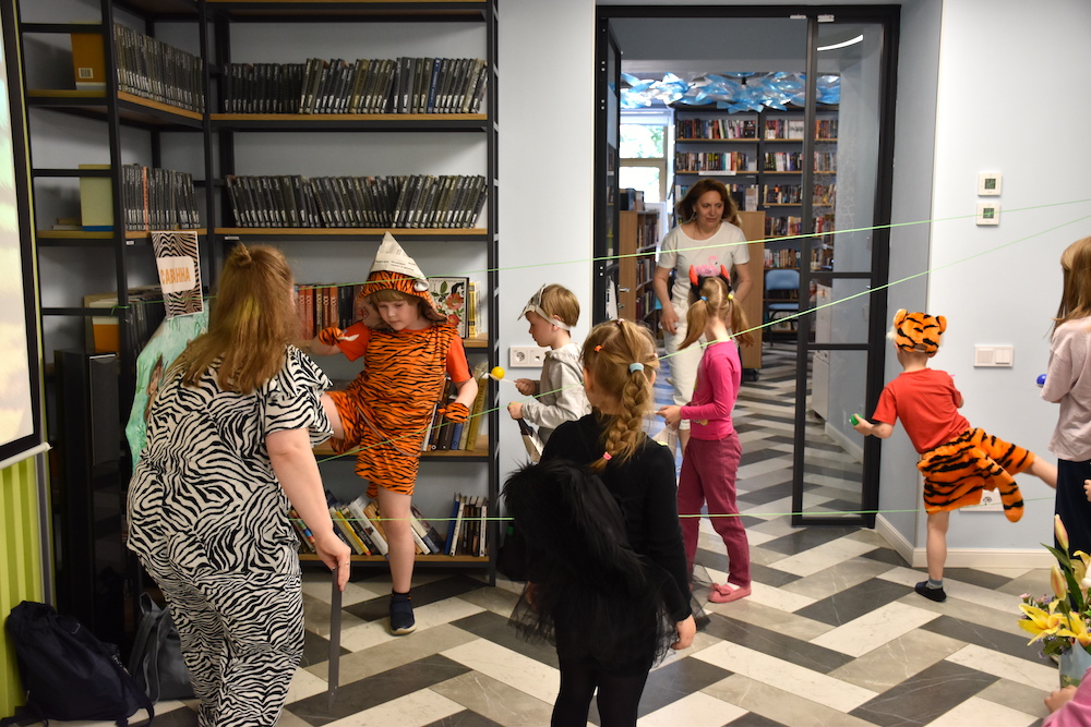 «Сафари-вечеринка» в библиотеке на Карповке