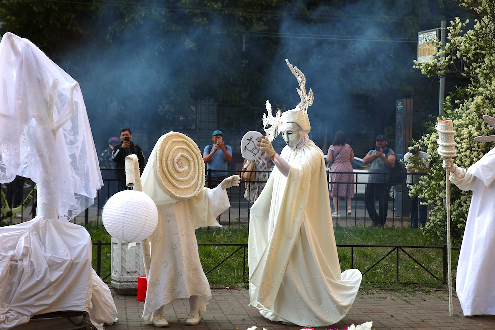 В Библиотеке имени В. И. Ленина прошел фестиваль «ЭТНОмир», посвященный Дню России