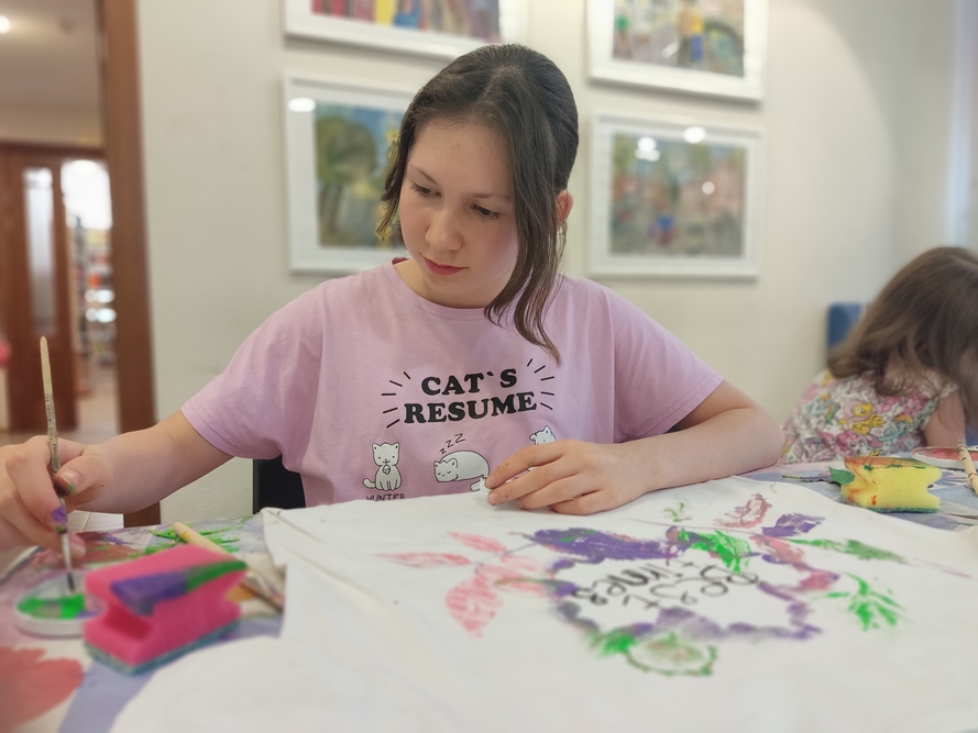 Мастер-класс «Ботанический принт» ко Дню молодежи