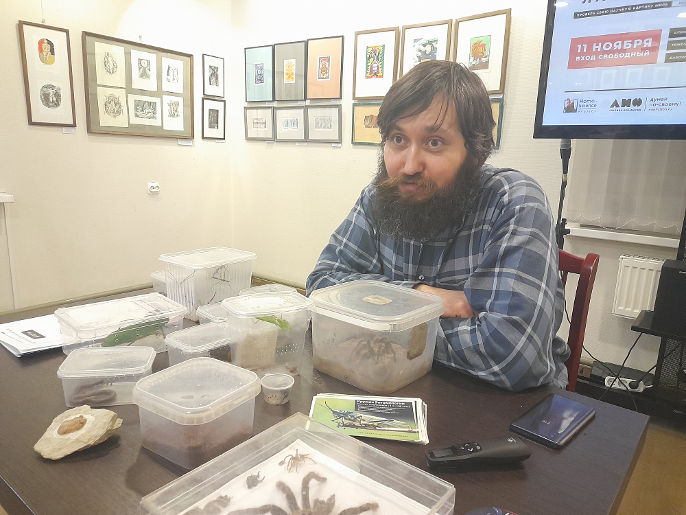 Открытая лабораторная в библиотеке Кировских островов