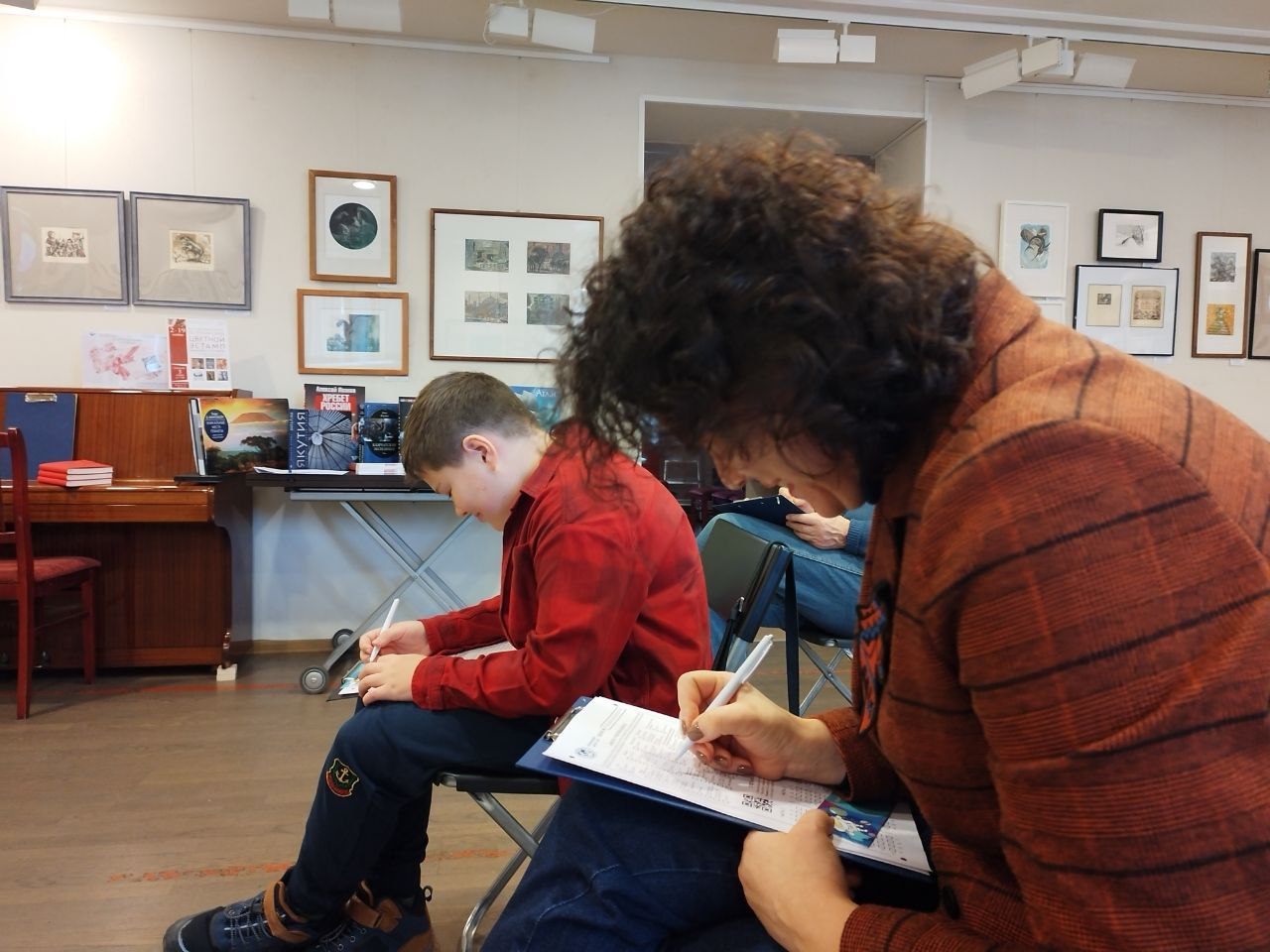 Географический диктант в Библиотеках Петроградской стороны