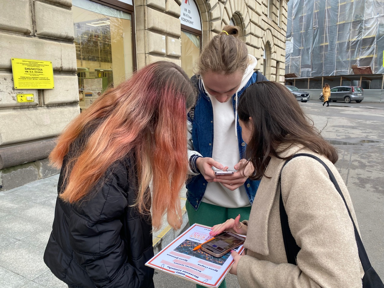 На улицах Петроградского района прошел квест «Майор Гром»